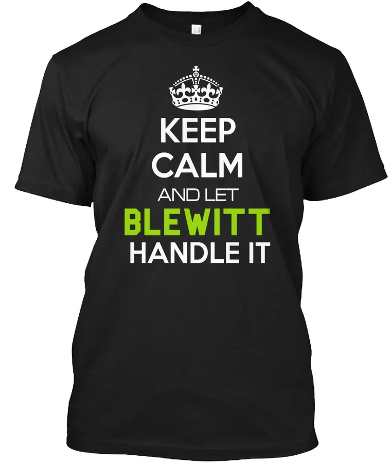 Blewitt Calm Shirt - Names t-shirt