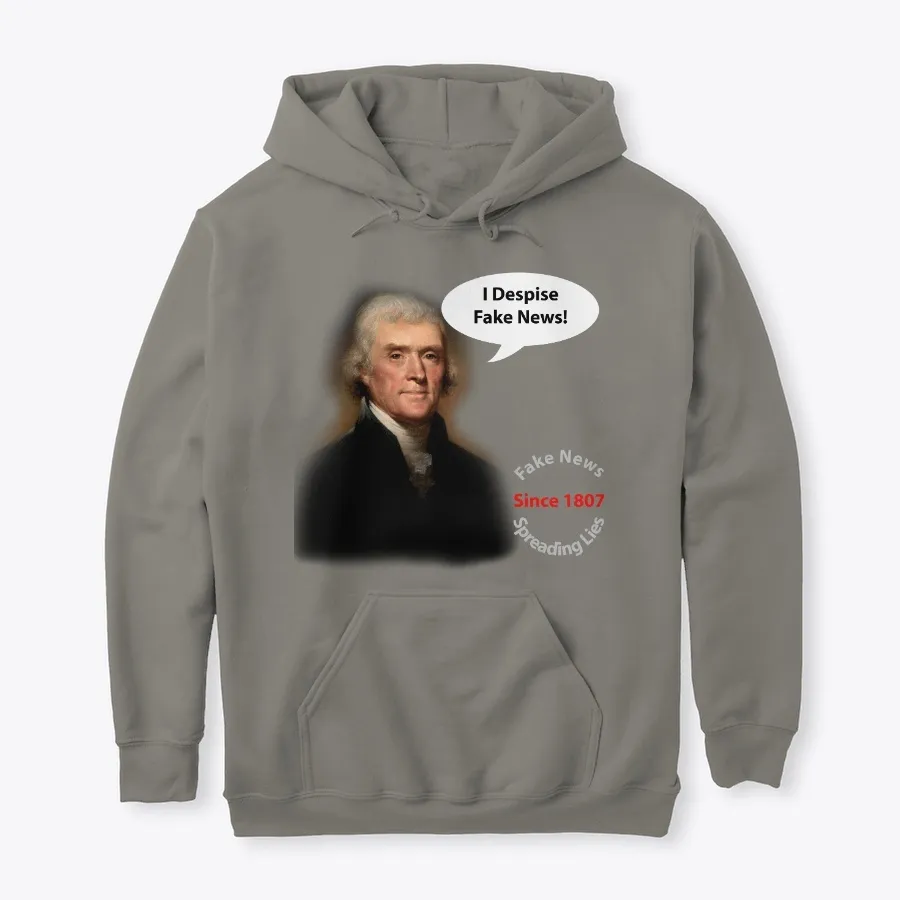 "Tj Hates Fake News - Names t-shirt"