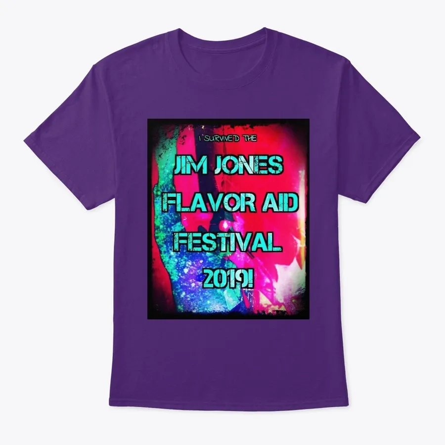 "Jim Jones Flavor Aid Festival 2019 - Names t-shirt"