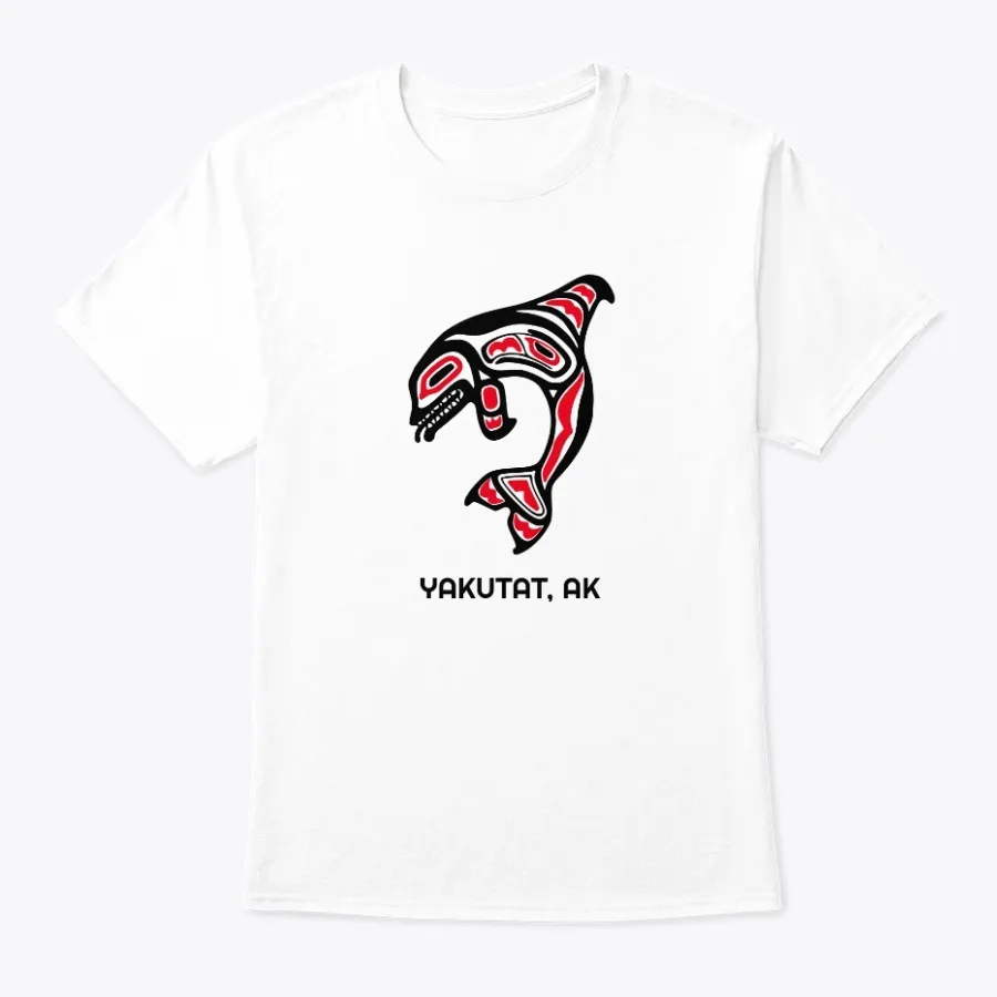 "Yakutat Alaska Orca Killer Whale - Names t-shirt"