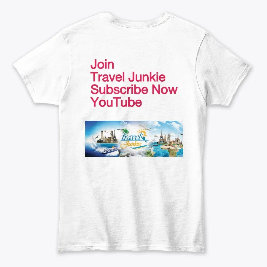 "Travel Junkie - Names t-shirt"