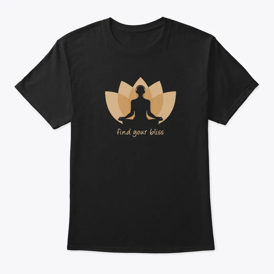 Find Your Bliss Meditation And Yoga - Names t-shirt