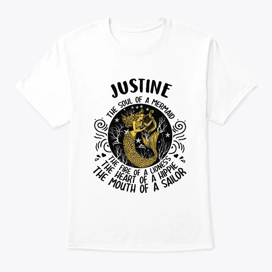 Justine The Soul Of A Mermaid Shirt