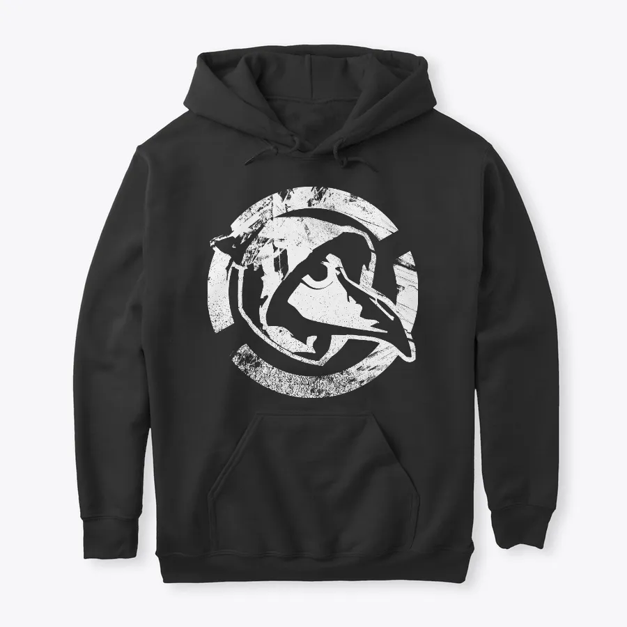 Pestily - White Textured Logo