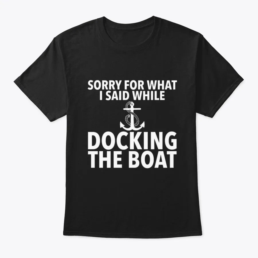 Docking The Boat - Names t-shirt