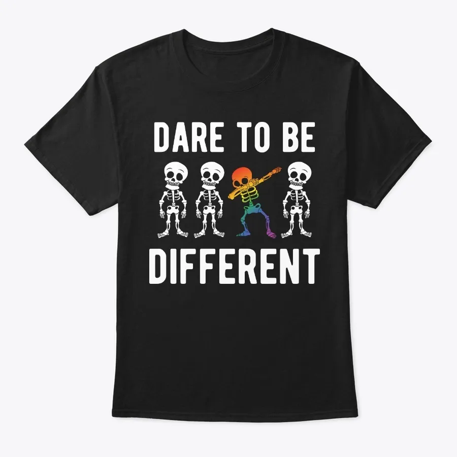 Halloween Lgbt Rainbow Skeleton Gay
