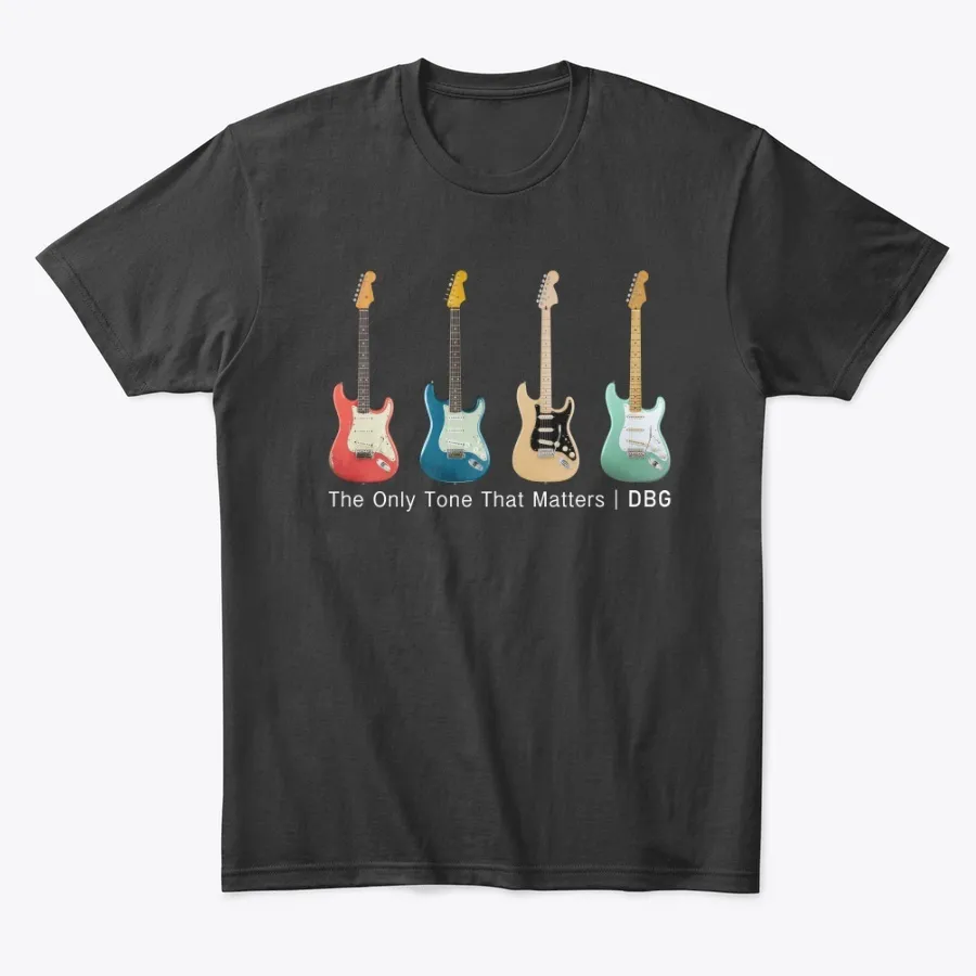 Dbg - Strat Style - Names t-shirt