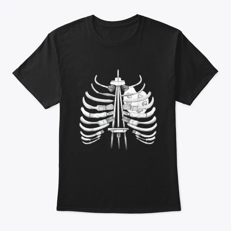Art Bones -art I Can Feel It In My Bones - Names t-shirt