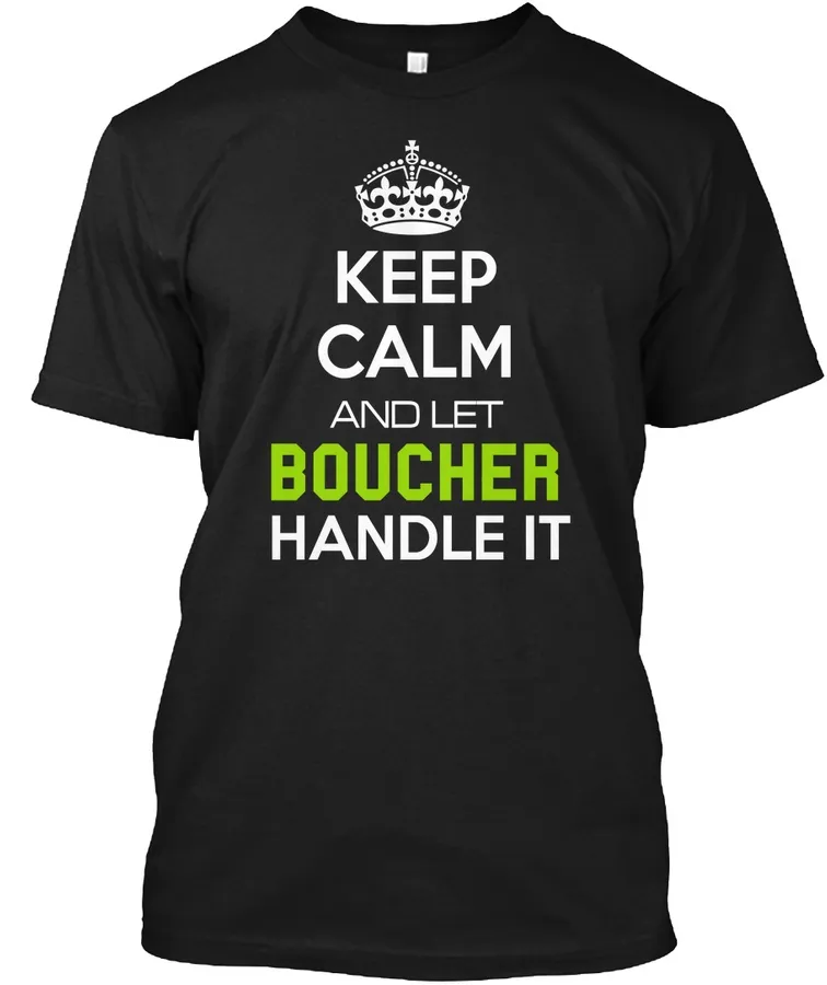 Boucher Calm Shirt - Names t-shirt