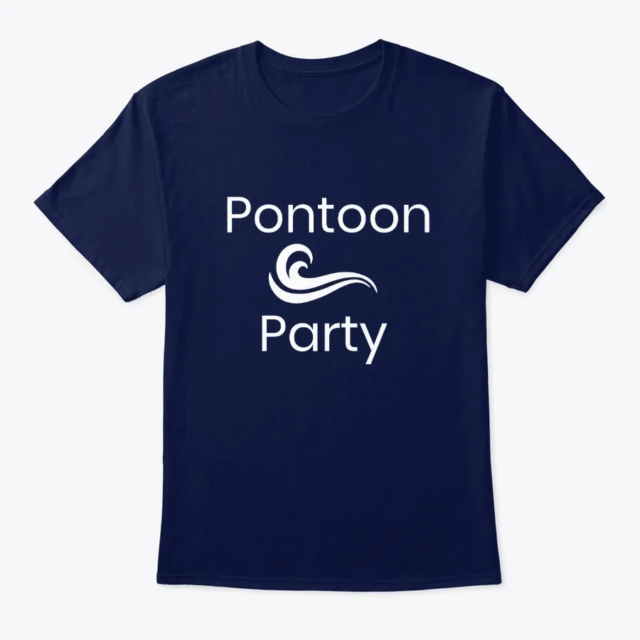 Pontoon Party Boating Vacation - Names t-shirt