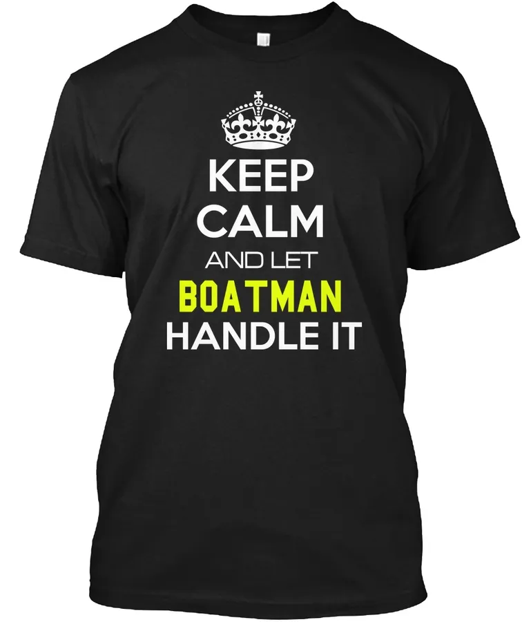 Boatman Calm Shirt - Names t-shirt