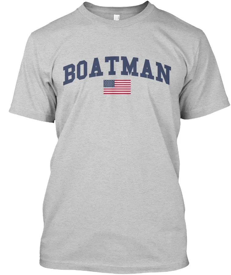 Boatman Family Flag - Names t-shirt
