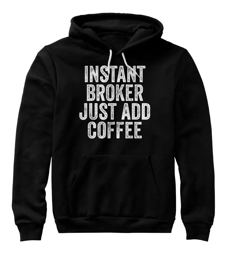 Just Add Coffee - Funny Broker Tee - Names t-shirt