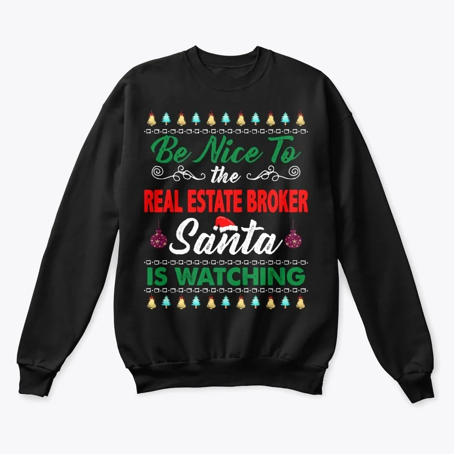 Real Estate Broker Gifts For Christmas - Names t-shirt