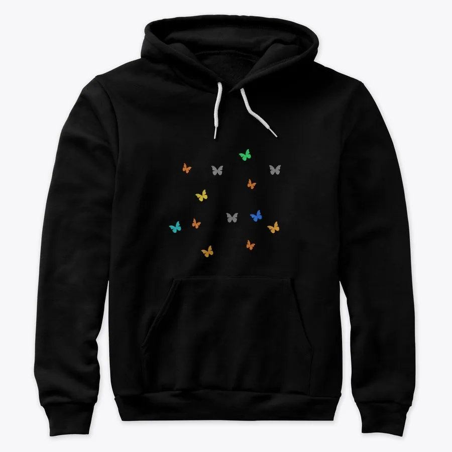 Delicate Precious Butterflies - Names t-shirt