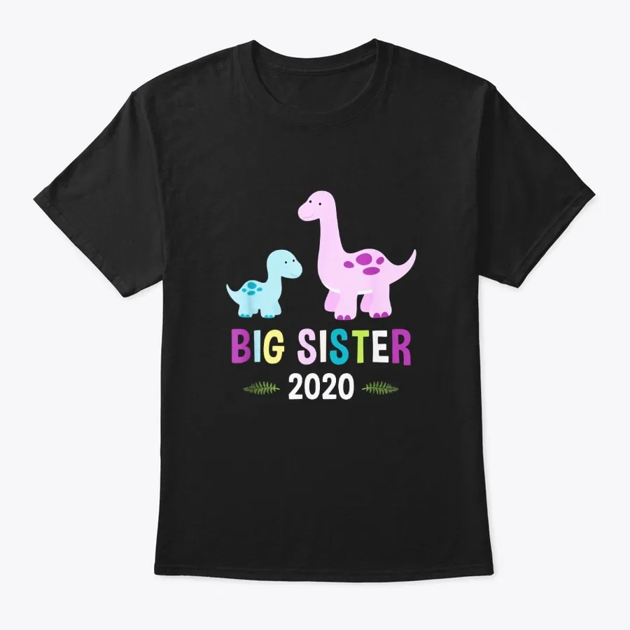 Big Sister Shirt 2020 Brontosaurus - Names t-shirt
