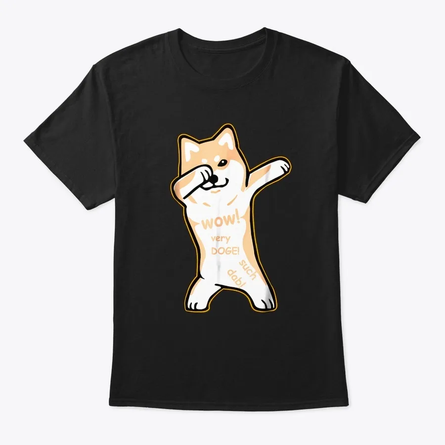 Doge Meme Shirt - Dabbing Shiba Inu Dab - Names t-shirt