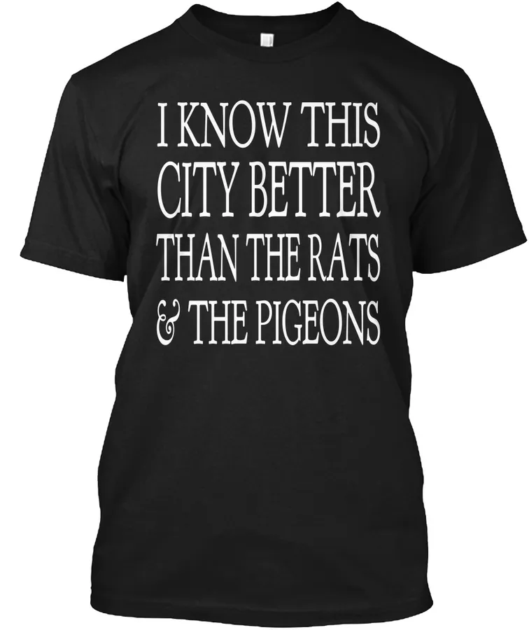 Rats And Pigeons - Names t-shirt