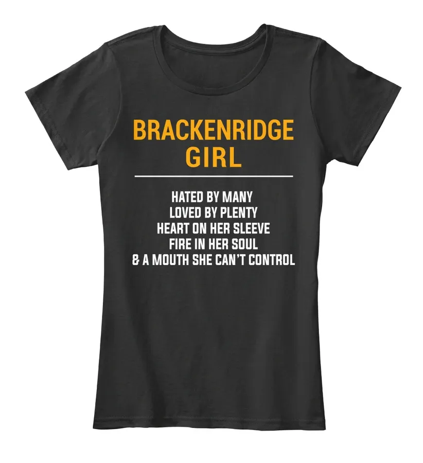 Brackenridge Pa Girl - Heart On Sleeve Customizable City - Names t-shirt