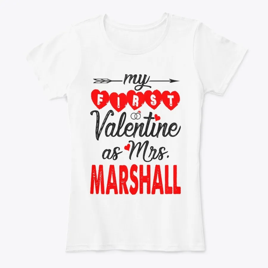 My First Valentine As Mrs Marshall