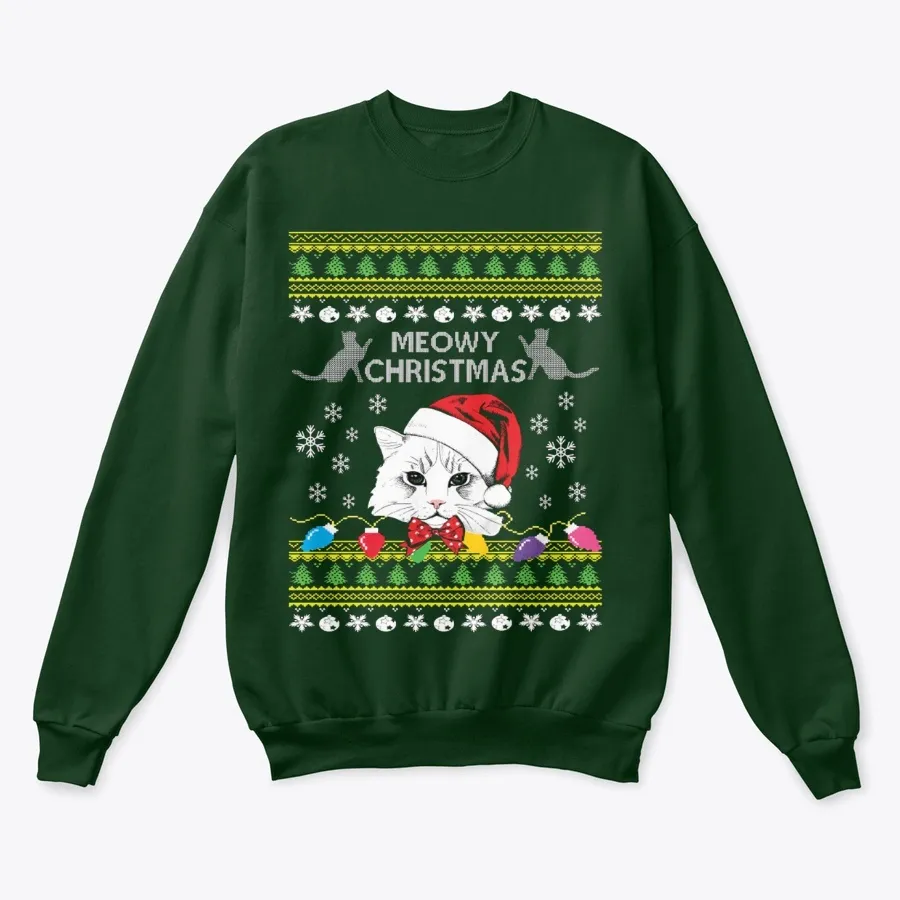 Meow Cat Sweater