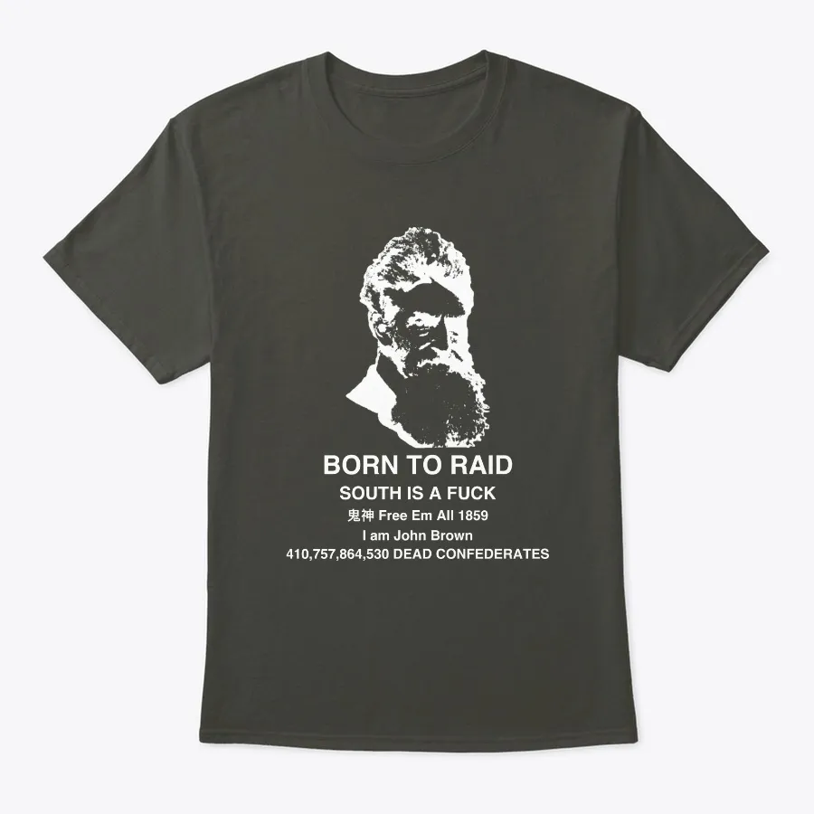 John Brown White Text - Names t-shirt
