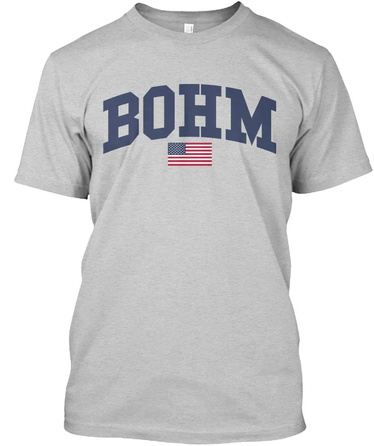 Bohm Family Flag - Names t-shirt