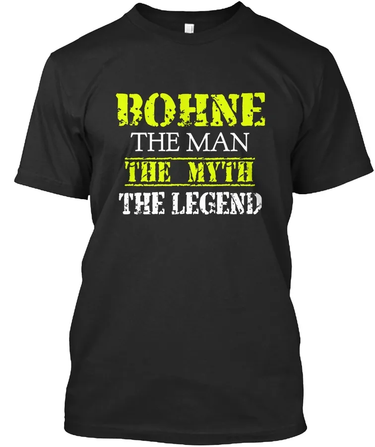 Bohne Man Shirt - Names t-shirt