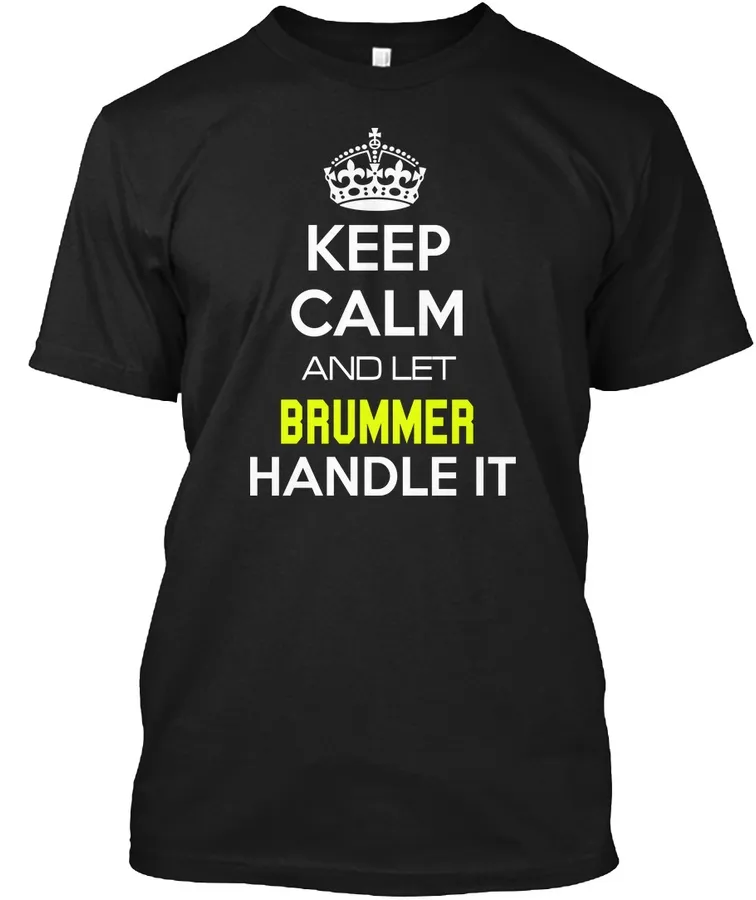 Brummer Calm Shirt - Names t-shirt