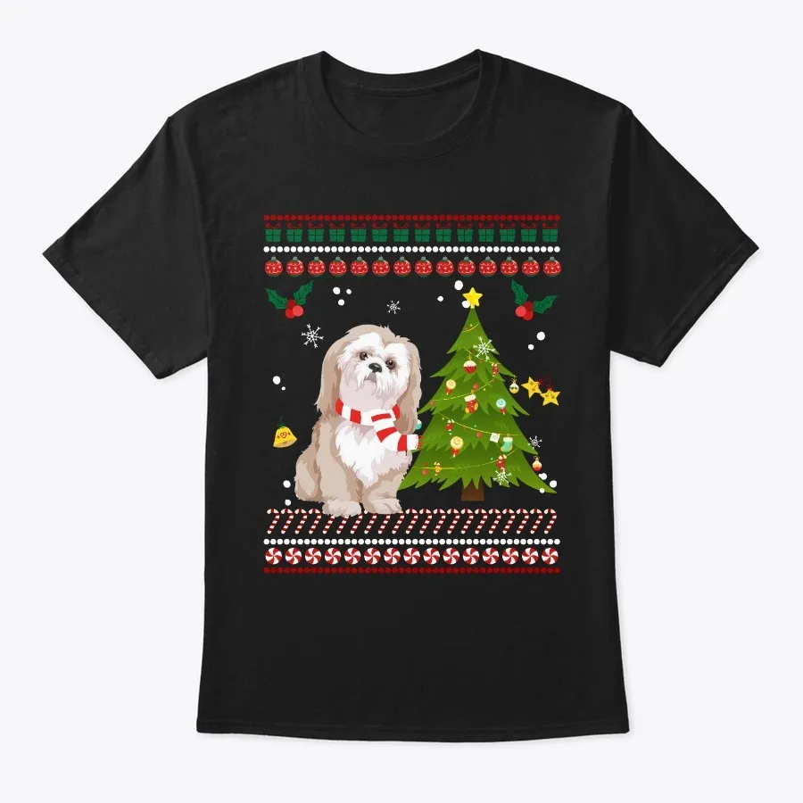 Bolognese Cute Christmas Pine - Names t-shirt