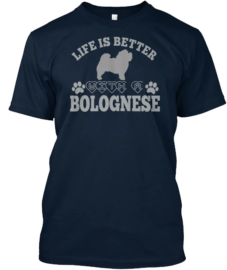 Life Is Better With A Bolognese Tees - Names t-shirt