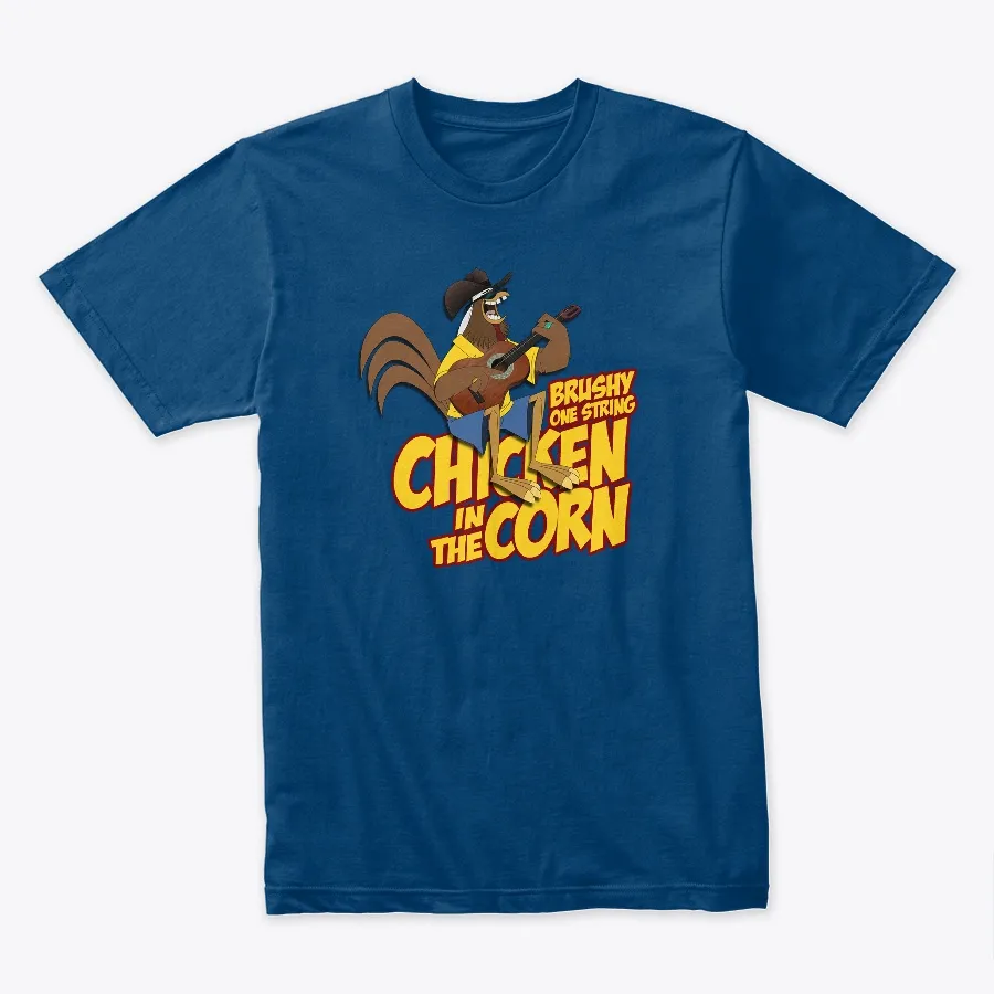 Brushy Official Chicken In The Corn Tee - Names t-shirt