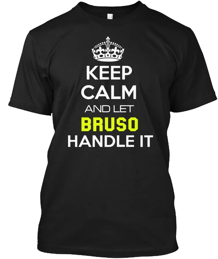 Bruso Calm Shirt - Names t-shirt