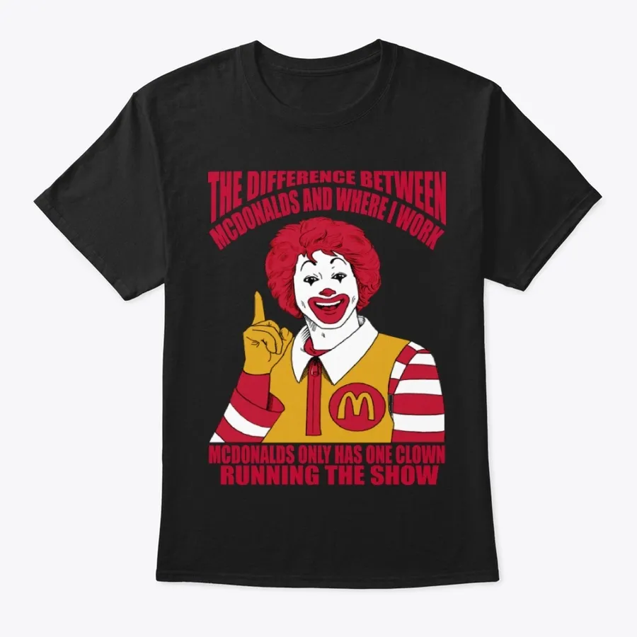 Where I Work - Names t-shirt