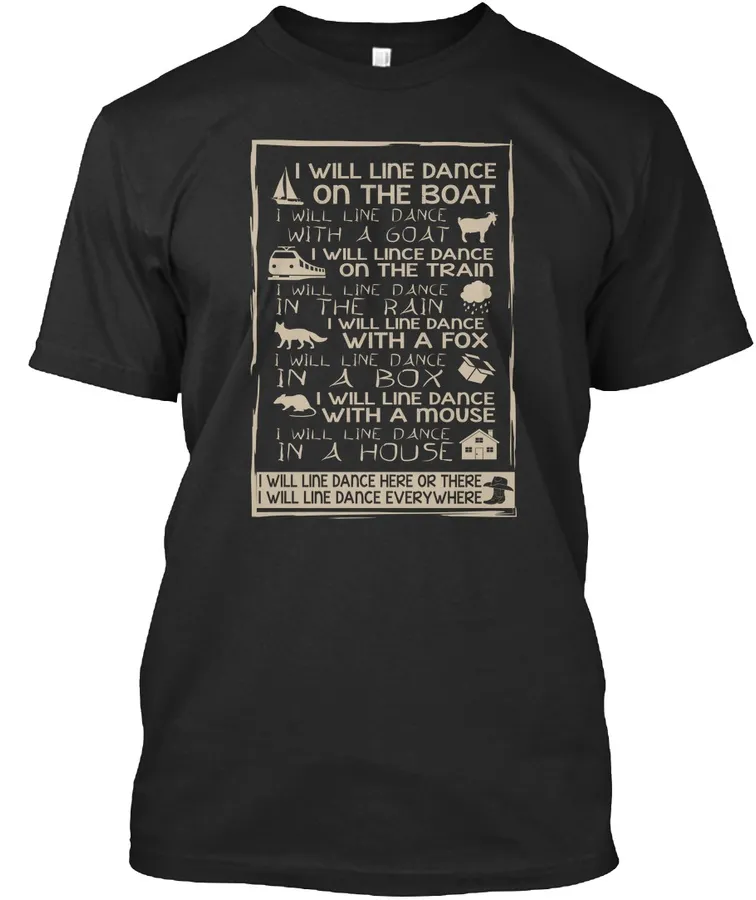 I Will Line Dance - Names t-shirt