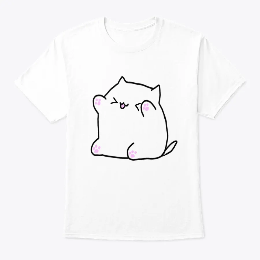Fat Bongo Cat Smile - Names t-shirt