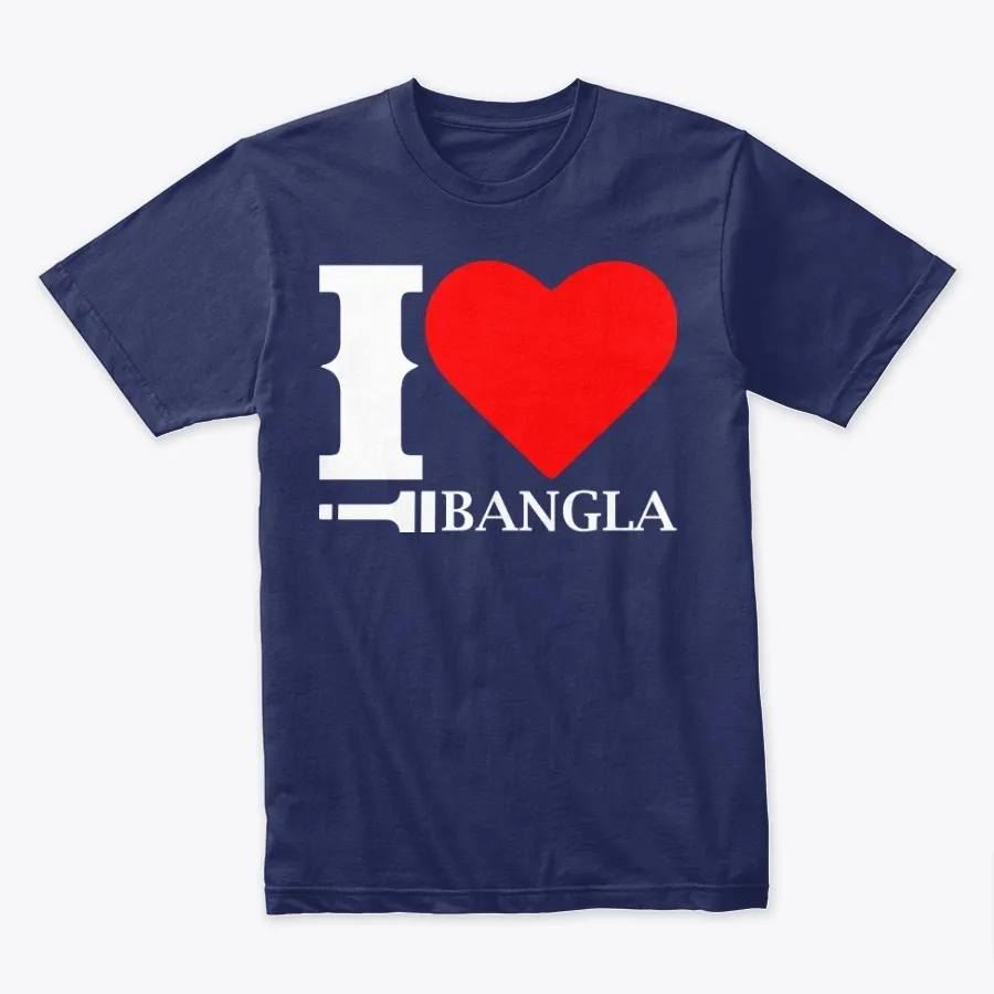 I Love Bangla - Names t-shirt